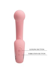 Pretty Love - Erynnyes Vibratore Punto G + Stimolatore Clitoride 10 Vibrazioni Rosa - PRETTY LOVE SMART - Vibratori punto G | erosidea.com