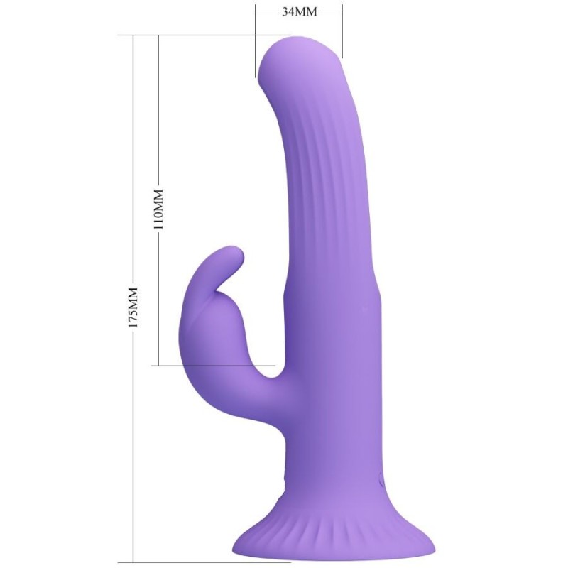 Pretty Love - Vibratore Rabbit Killmoulis 12 Modalit€ Di Vibrazione Viola - PRETTY LOVE - Vibratori Rabbit | erosidea.com