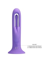 Pretty Love - Vibratore Rabbit Killmoulis 12 Modalit€ Di Vibrazione Viola - PRETTY LOVE - Vibratori Rabbit | erosidea.com