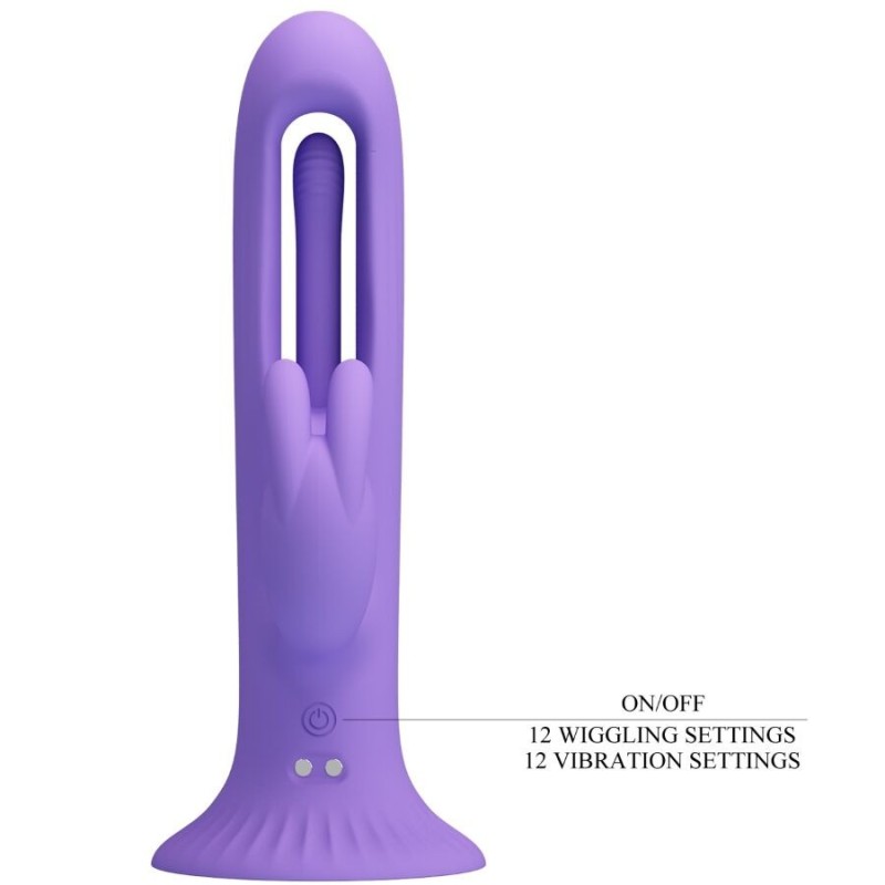 Pretty Love - Vibratore Rabbit Killmoulis 12 Modalit€ Di Vibrazione Viola - PRETTY LOVE - Vibratori Rabbit | erosidea.com