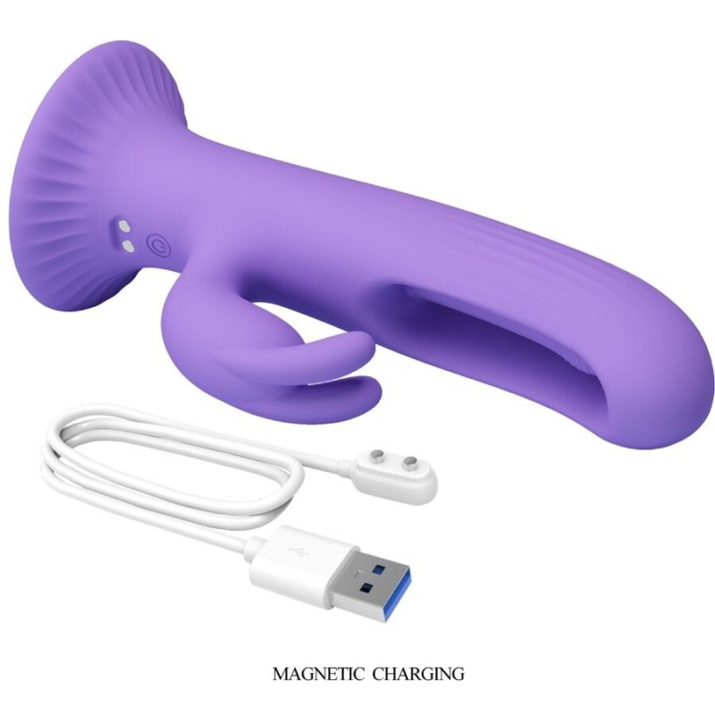 Pretty Love - Vibratore Rabbit Killmoulis 12 Modalit€ Di Vibrazione Viola - PRETTY LOVE - Vibratori Rabbit | erosidea.com