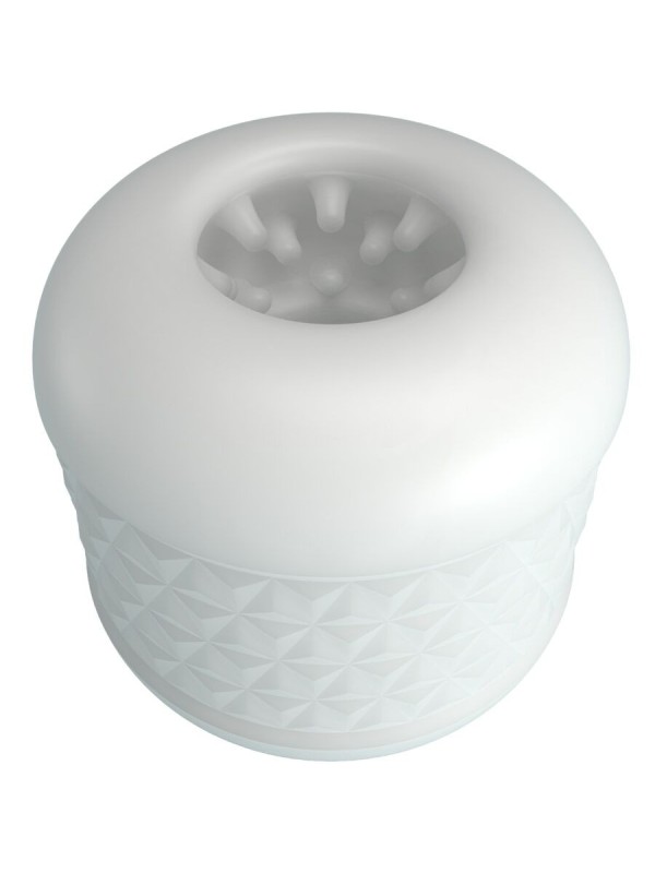Pretty Love - Masturbatore Maschile Bianco Crystle - PRETTY LOVE MALE - Masturbatori Mini | erosidea.com