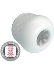 Pretty Love - Masturbatore Maschile Bianco Crystle - PRETTY LOVE MALE - Masturbatori Mini | erosidea.com