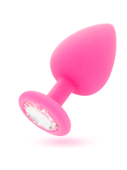 Intense - Shelki L Plug Anale Fucsia - INTENSE - Plug e Catene Anali | erosidea.com