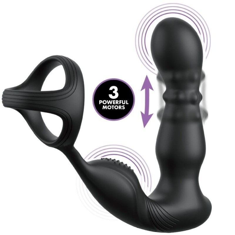 Collezione Anal Fantasy Elite - Anello Anale Vibrante E Massaggiatore Con Telecomando - ANAL FANTASY ELITE COLLECTION - Vibratori Anali | erosidea.com