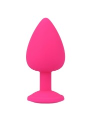 Intense - Shelki L Plug Anale Fucsia - INTENSE - Plug e Catene Anali | erosidea.com