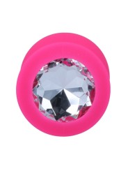 Intense - Shelki L Plug Anale Fucsia - INTENSE - Plug e Catene Anali | erosidea.com