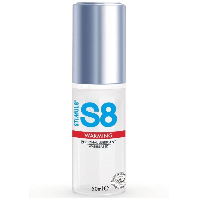 Stimul8 - S8 Lubrificante Effetto Calore 50 Ml - STIMUL8 - A Base Silicone | erosidea.com