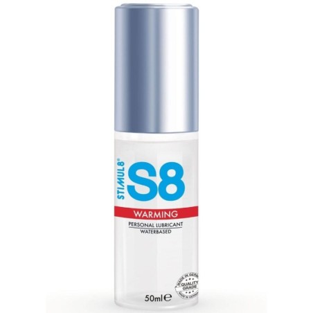 Stimul8 - S8 Lubrificante Effetto Calore 50 Ml - STIMUL8 - A Base Silicone | erosidea.com