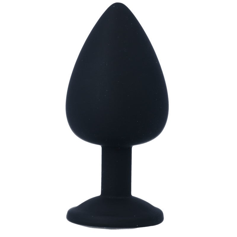 Intense - Plug Anale Shelki L Nero - INTENSE - Plug e Catene Anali | erosidea.com