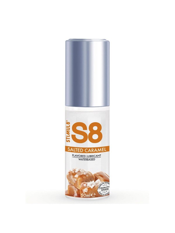 Stimul8 - S8 Lubrificante Al Caramello Salato 50 Ml - STIMUL8 - Aromatizzati e Commestibili | erosidea.com