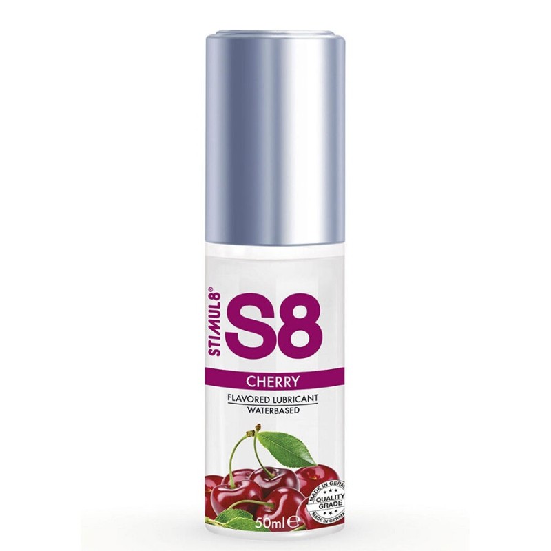 Stimul8 - S8 Lubrificante Alla Ciliegia 50 Ml - STIMUL8 - Aromatizzati e Commestibili | erosidea.com