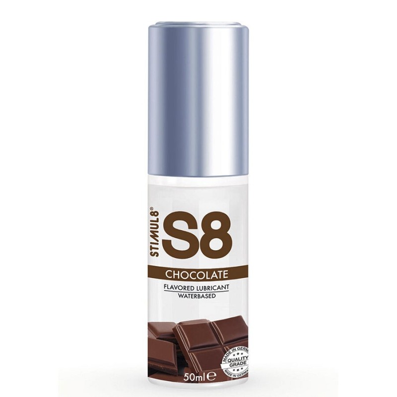 Stimul8 - S8 Lubrificante Al Cioccolato 50 Ml - STIMUL8 - Aromatizzati e Commestibili | erosidea.com