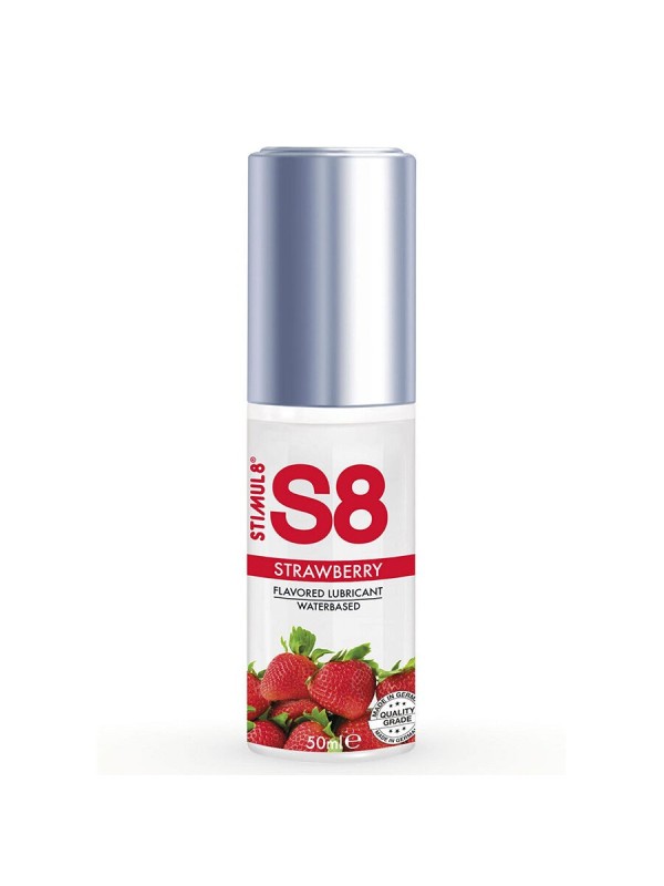 Stimul8 - S8 Lubrificante Alla Fragola 50 Ml - STIMUL8 - Aromatizzati e Commestibili | erosidea.com