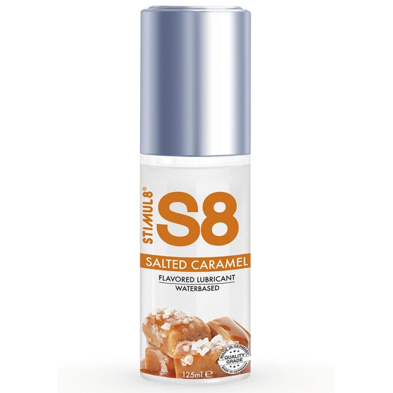 Stimul8 - S8 Lubrificante Al Caramello Salato 125 Ml - STIMUL8 - Aromatizzati e Commestibili | erosidea.com