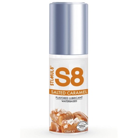 Stimul8 - S8 Lubrificante Al Caramello Salato 125 Ml - STIMUL8 - Aromatizzati e Commestibili | erosidea.com