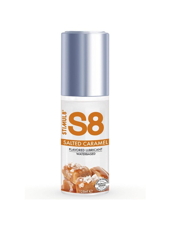 Stimul8 - S8 Lubrificante Al Caramello Salato 125 Ml - STIMUL8 - Aromatizzati e Commestibili | erosidea.com