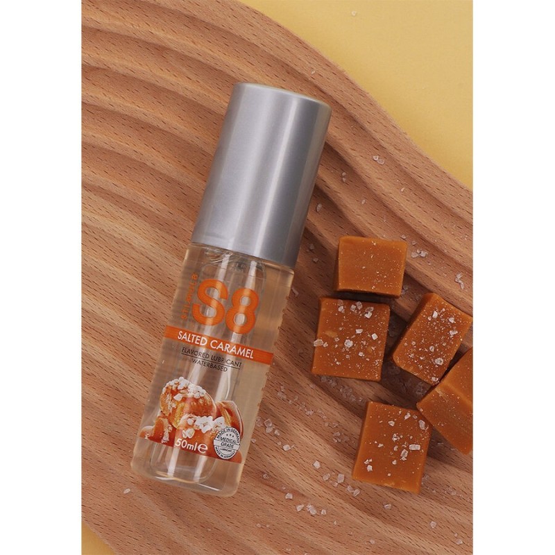 Stimul8 - S8 Lubrificante Al Caramello Salato 125 Ml - STIMUL8 - Aromatizzati e Commestibili | erosidea.com