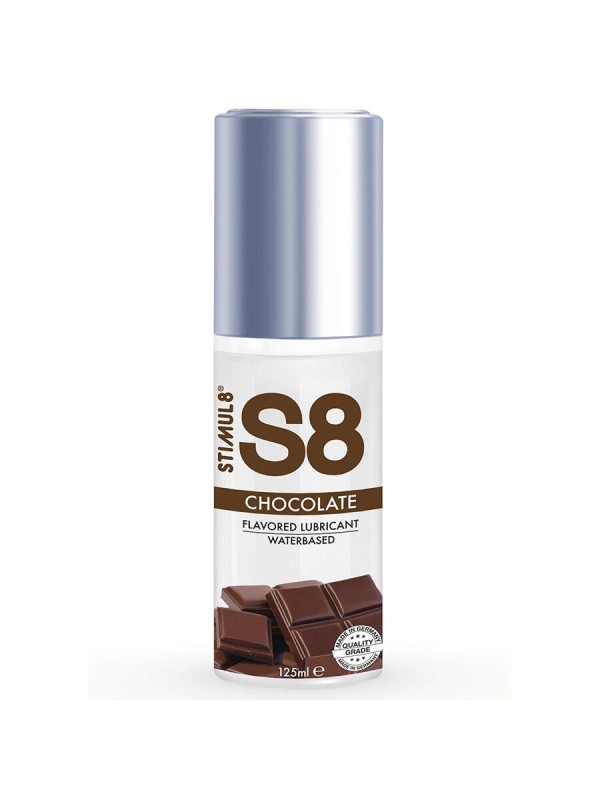 Stimul8 - S8 Lubrificante Al Cioccolato 125 Ml - STIMUL8 - Aromatizzati e Commestibili | erosidea.com