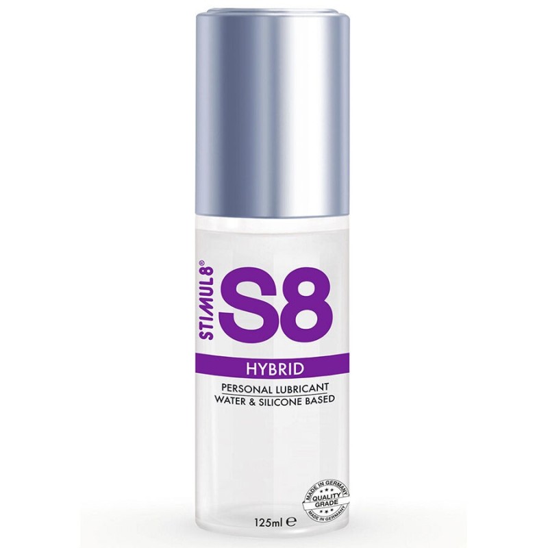 Stimul8 - S8 Lubrificante Ibrido 125 Ml - STIMUL8 - A Base Silicone | erosidea.com