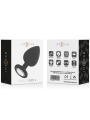 Intense - Plug Anale Shelki L Nero - INTENSE - Plug e Catene Anali | erosidea.com