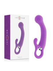 Intense - Naila Vibrante In Silicone Lilla - INTENSE FUN - Vibratori | erosidea.com
