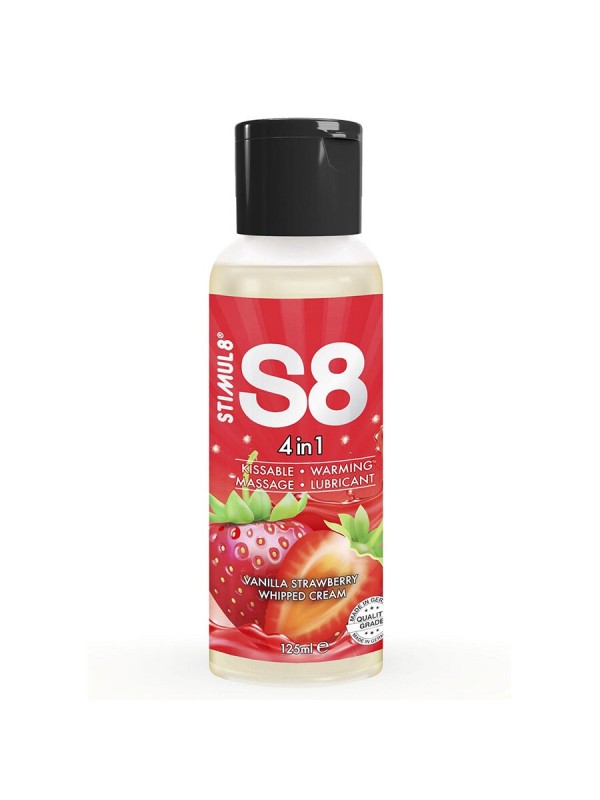 Stimul8 - S8 Lubrificante 4 In 1 Al Dessert Alla Fragola 125 Ml - STIMUL8 - Aromatizzati e Commestibili | erosidea.com