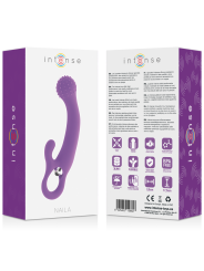 Intense - Naila Vibrante In Silicone Lilla - INTENSE FUN - Vibratori | erosidea.com