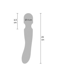 Toyjoy - Bacchetta Massaggiatrice Zenith Light Nera - TOYJOY - Magic Wand | erosidea.com