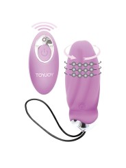 Toyjoy - Vibratore Rosa Con Telecomando Per La Felicit€ Che Mi Fai Crepuscolare - TOYJOY - Ovetti Palline Sfere | erosidea.com
