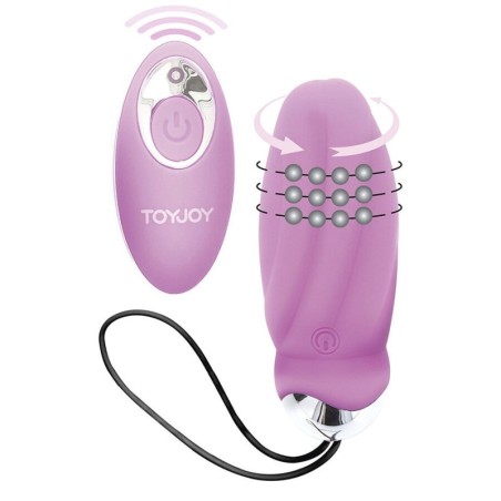 Toyjoy - Vibratore Rosa Con Telecomando Per La Felicit€ Che Mi Fai Crepuscolare - TOYJOY - Ovetti Palline Sfere | erosidea.com
