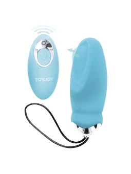 Toyjoy - Vibratore Happiness Sono Cosœ Eggcited Con Telecomando Blu