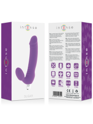 Intense - Stimolatore Clitoride Sugar Sette Velocita Silicone Lilla - INTENSE FUN - Vibratori Clitoride | erosidea.com