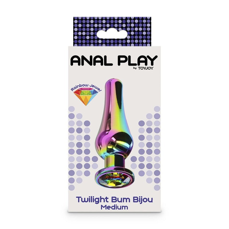 Toyjoy - Anal Play Twilight Bum Bijou Plug Anale Medio - TOYJOY - Plug e Catene Anali | erosidea.com