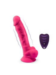 Dildo Realistico Silexd Rosa Con Telecomando Lrs - SILEXD - Dildo Realistici | erosidea.com