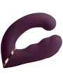 Vibratore Doppio Gemini Rocks-Off Stimolatore Del Clitoride Punto G Viola - ROCKS-OFF - Vibratori per Coppia | erosidea.com