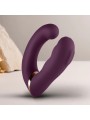 Vibratore Doppio Gemini Rocks-Off Stimolatore Del Clitoride Punto G Viola - ROCKS-OFF - Vibratori per Coppia | erosidea.com