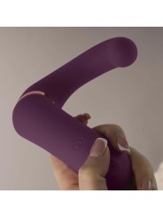 Vibratore Doppio Gemini Rocks-Off Stimolatore Del Clitoride Punto G Viola - ROCKS-OFF - Vibratori per Coppia | erosidea.com