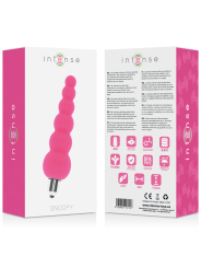 Vibratore Intense Snoopy Rosa Silicone 7 Velocita - INTENSE ANAL TOYS - Vibratori Anali | erosidea.com
