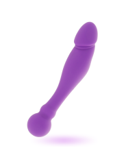 Intense - Silicone Rick Dual Lilla - INTENSE FUN - Vibratori | erosidea.com