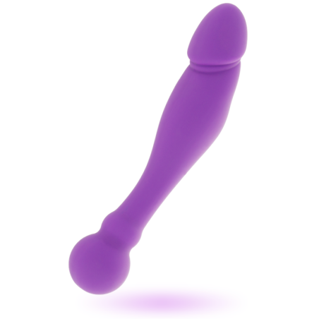 Intense - Silicone Rick Dual Lilla - INTENSE FUN - Vibratori | erosidea.com
