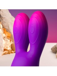 Rocks-Off - Vibratore Flessibile Glo-Girl Bunny Viola - ROCKS-OFF - Vibratori | erosidea.com