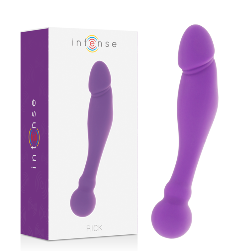 Intense - Silicone Rick Dual Lilla - INTENSE FUN - Vibratori | erosidea.com