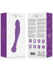 Intense - Silicone Rick Dual Lilla - INTENSE FUN - Vibratori | erosidea.com