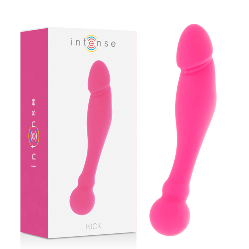 Intense - Silicone Rick Dual Rosa - INTENSE FUN - Vibratori | erosidea.com