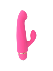 Vibratore Intense Boral 20 Velocita Silicone Rosa - INTENSE FUN - Vibratori Rabbit | erosidea.com