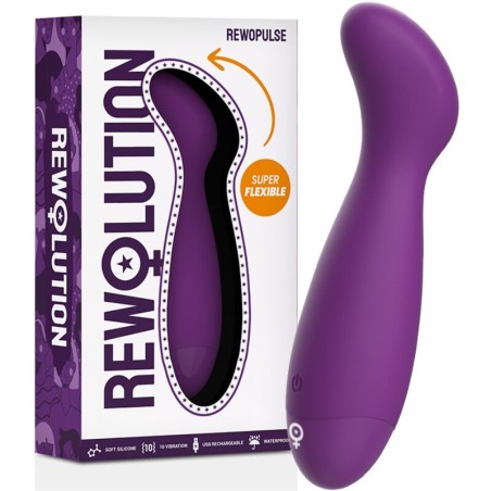 Vibratore Rewolution Rewopulse Flessibile G-Spot - REWOLUTION - Vibratori punto G | erosidea.com