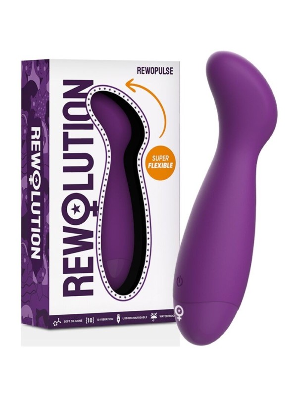 Vibratore Rewolution Rewopulse Flessibile G-Spot - REWOLUTION - Vibratori punto G | erosidea.com
