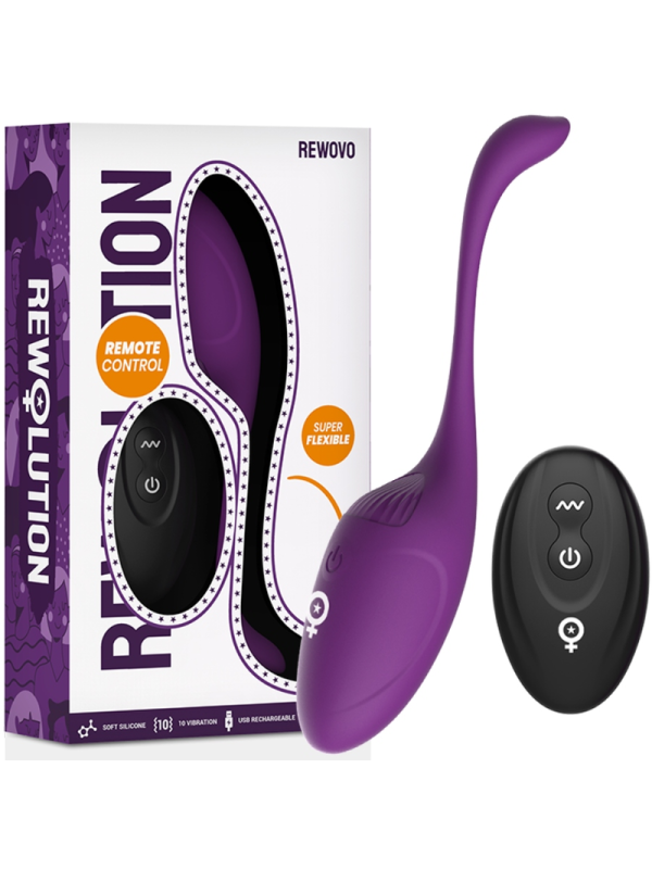 Ovetto Vibrante Rewolution Rewovo Con Telecomando - REWOLUTION - Vibratori Doppi | erosidea.com