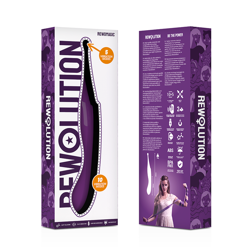 Stimolatore Rewolution Rewomagic - REWOLUTION - Vibratori Clitoride | erosidea.com